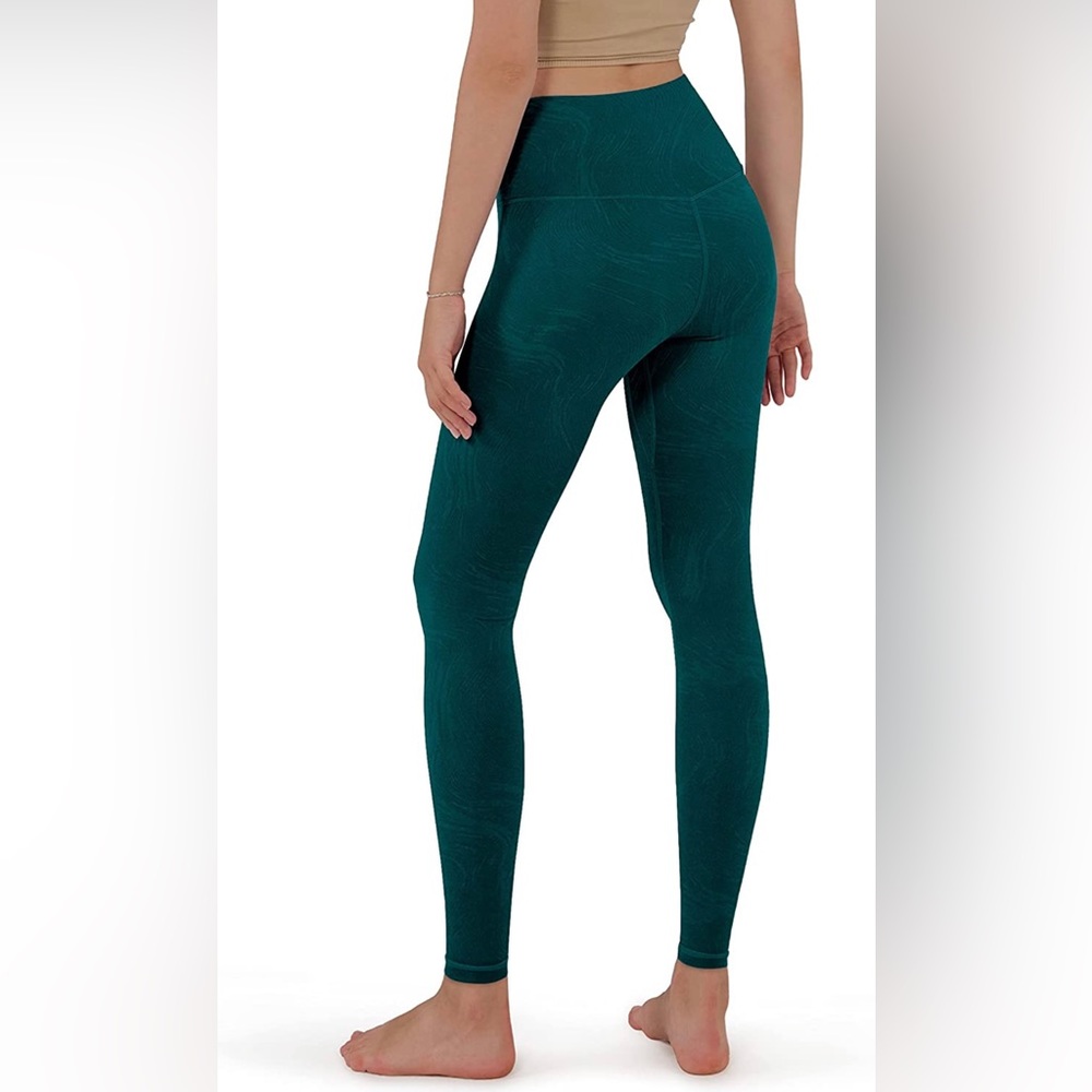 Pant for exercise size M color dark green